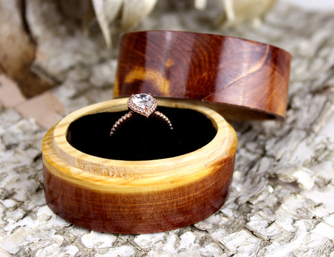 Engagement Ring Box | DIY Woodworking - YouTube