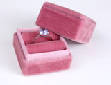 Old Rose Engagement Ring Box